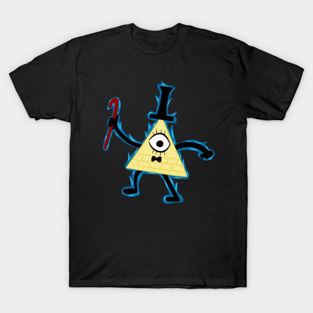 Bill Cipher Tee T-Shirt by themadvalkyrie